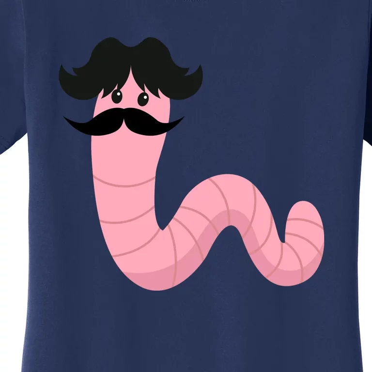 Worm With A Mustache James Tom Ariana Reality Women's T-Shirt