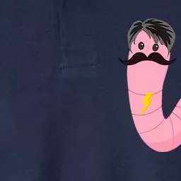 Worm With A Mustache James Tom Ariana Reality Softstyle Adult Sport Polo