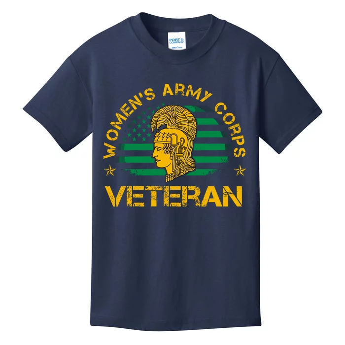 Wo WoS Army Corps Veteran WoS Army Corps Kids T-Shirt