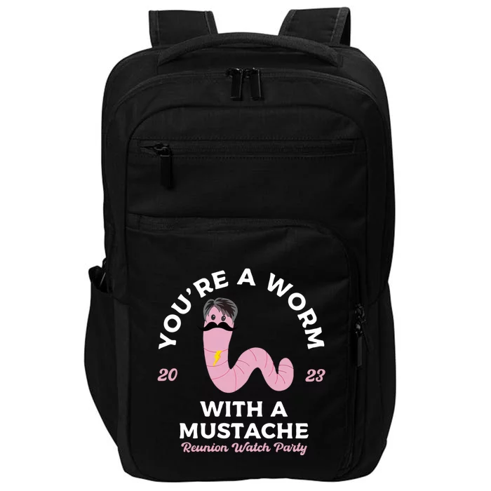 Worm With A Mustache James Tom Ariana Reality Impact Tech Backpack