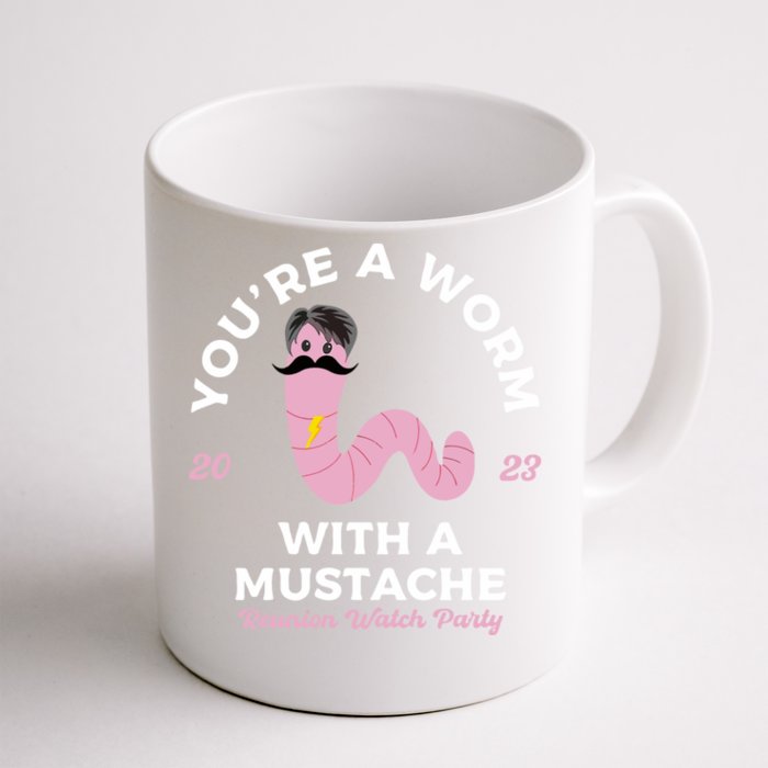 Worm With A Mustache James Tom Ariana Reality Front & Back Coffee Mug