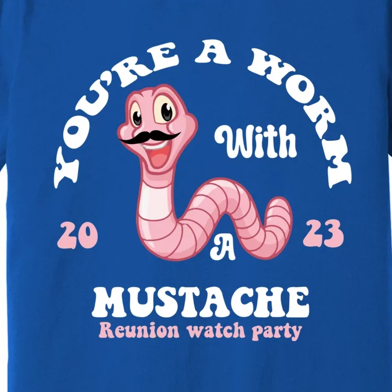 Worm With A Mustache James Tom Ariana Reality Premium T-Shirt