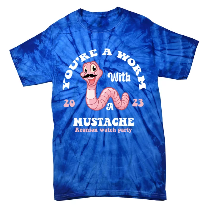 Worm With A Mustache James Tom Ariana Reality Tie-Dye T-Shirt