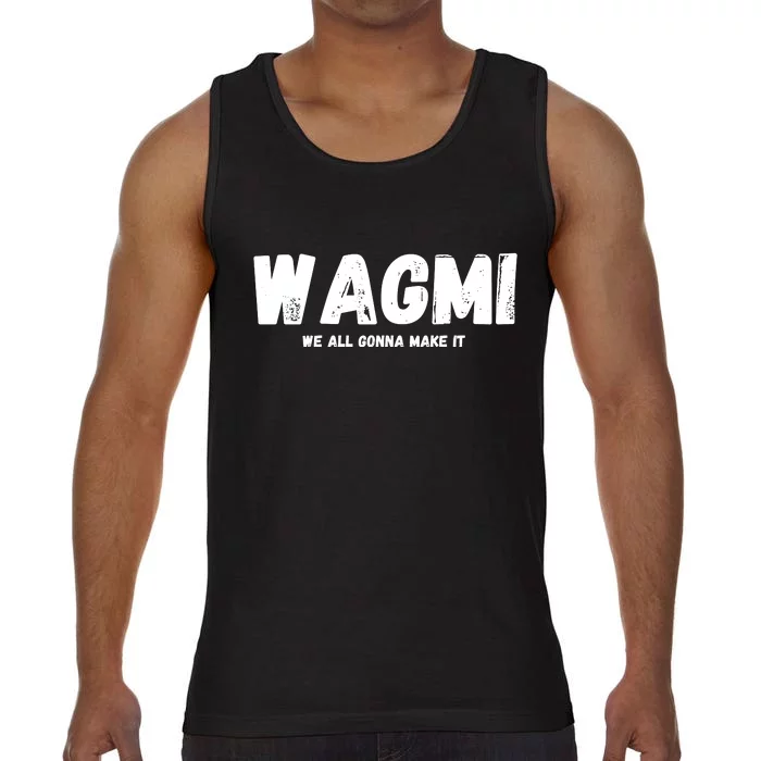 WAGMI We ALL Gonna Make It, Crypto And NFT, Cryptocurrency Comfort Colors® Tank Top