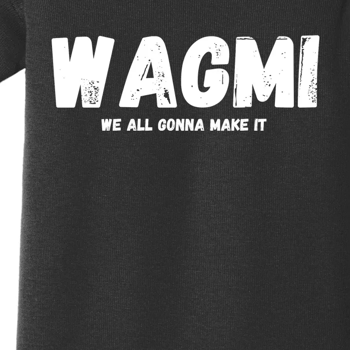 WAGMI We ALL Gonna Make It, Crypto And NFT, Cryptocurrency Baby Bodysuit