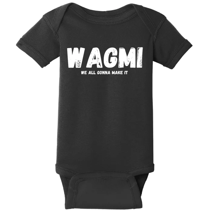 WAGMI We ALL Gonna Make It, Crypto And NFT, Cryptocurrency Baby Bodysuit