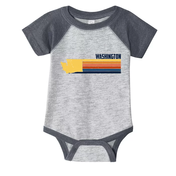 Retro Vintage Washington Infant Baby Jersey Bodysuit