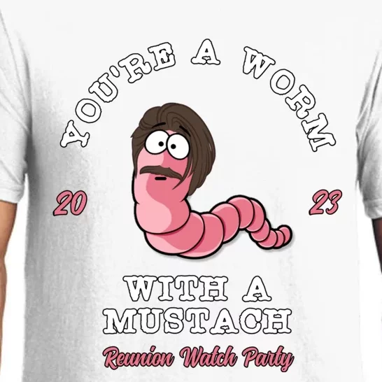 Worm With A Mustache James Tom Ariana Reality Pajama Set