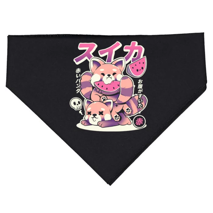 Watermelon USA-Made Doggie Bandana