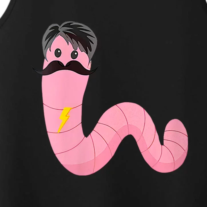 Worm With A Mustache James Tom Ariana Reality Performance Tank