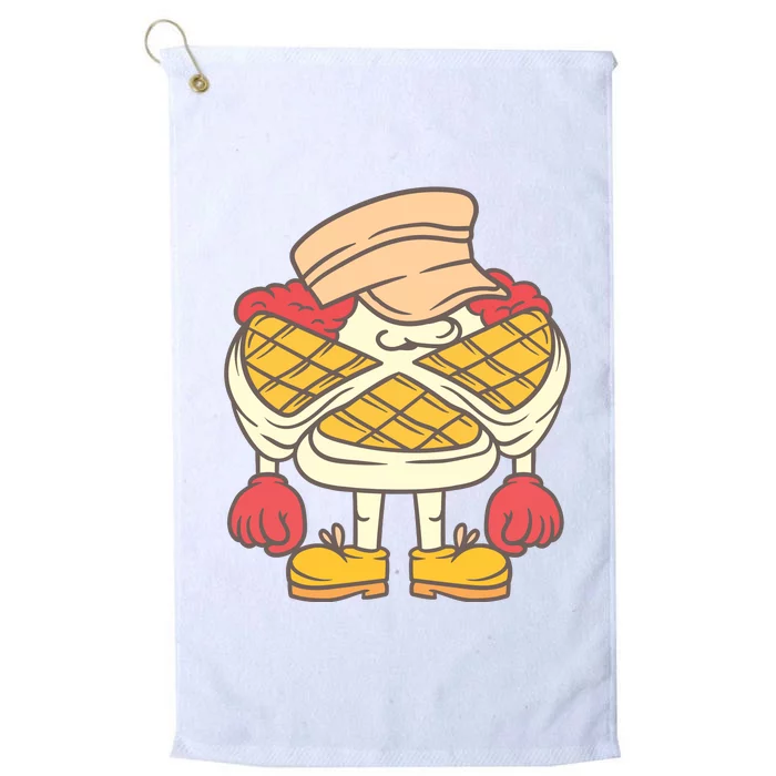 Waffle Platinum Collection Golf Towel