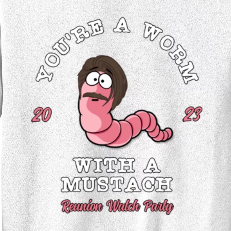 Worm With A Mustache James Tom Ariana Reality Sweatshirt