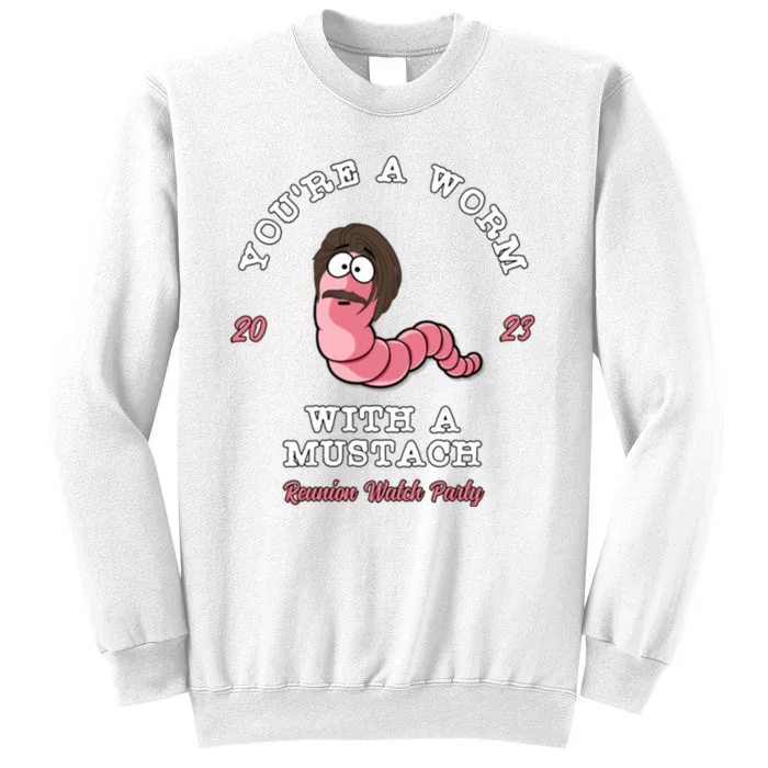 Worm With A Mustache James Tom Ariana Reality Sweatshirt