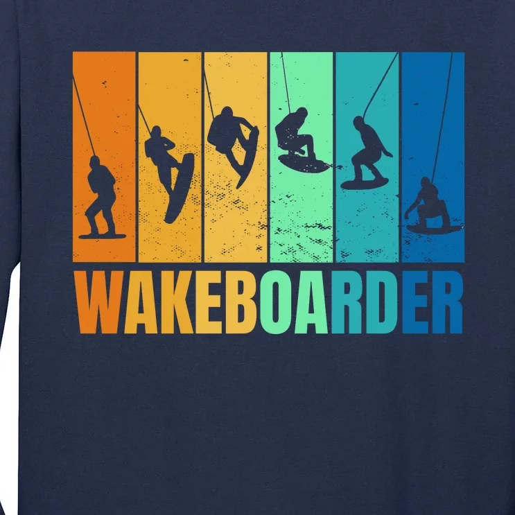 Wakeboarder Tall Long Sleeve T-Shirt