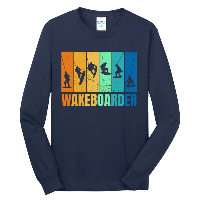 Wakeboarder Tall Long Sleeve T-Shirt