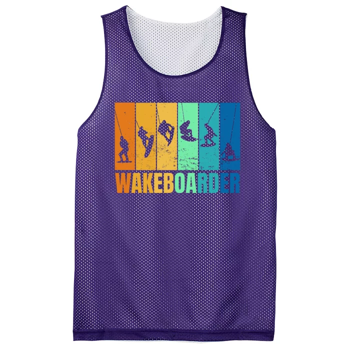 Wakeboarder Mesh Reversible Basketball Jersey Tank