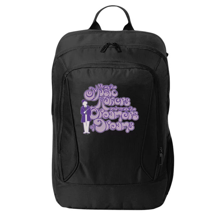 W.I.L.L.Y W.O.N.K.A And The Chocolate Factory Music Makers Gum Font City Backpack