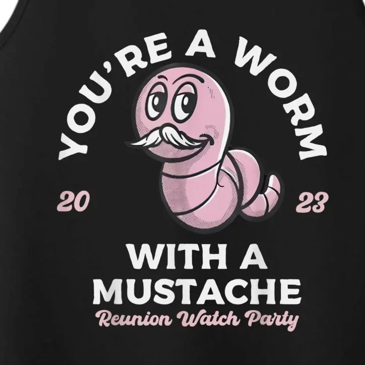 Worm With A Mustache James Tom Ariana Reality Performance Tank