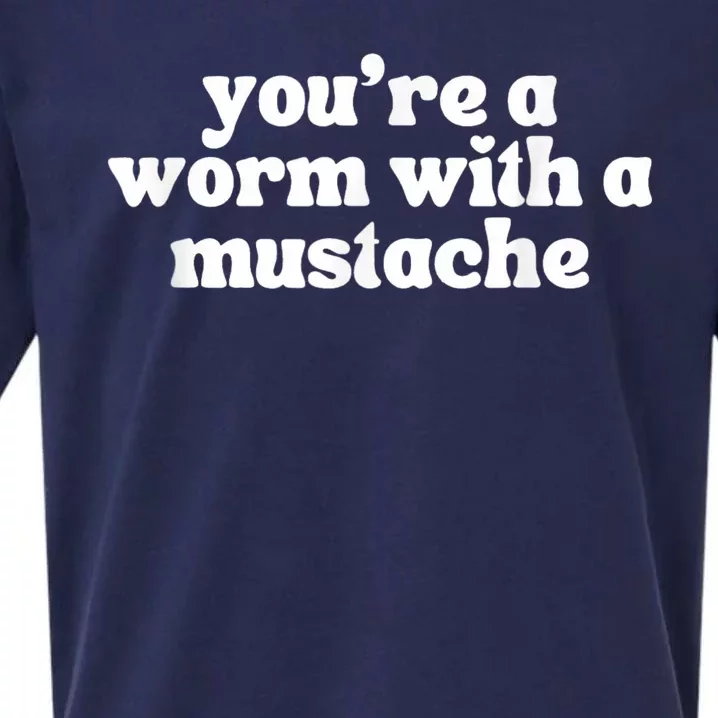 Worm With A Mustache James Tom Ariana Reality Sueded Cloud Jersey T-Shirt