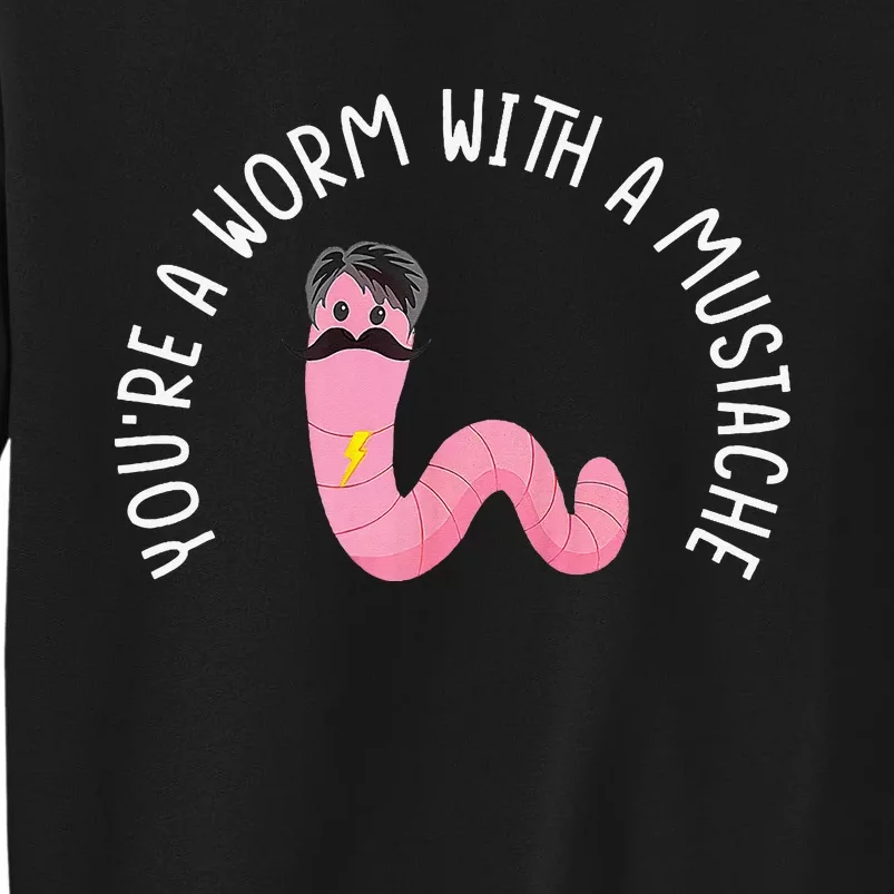 Worm With A Mustache James Tom Ariana Reality Funny Matching Sweatshirt