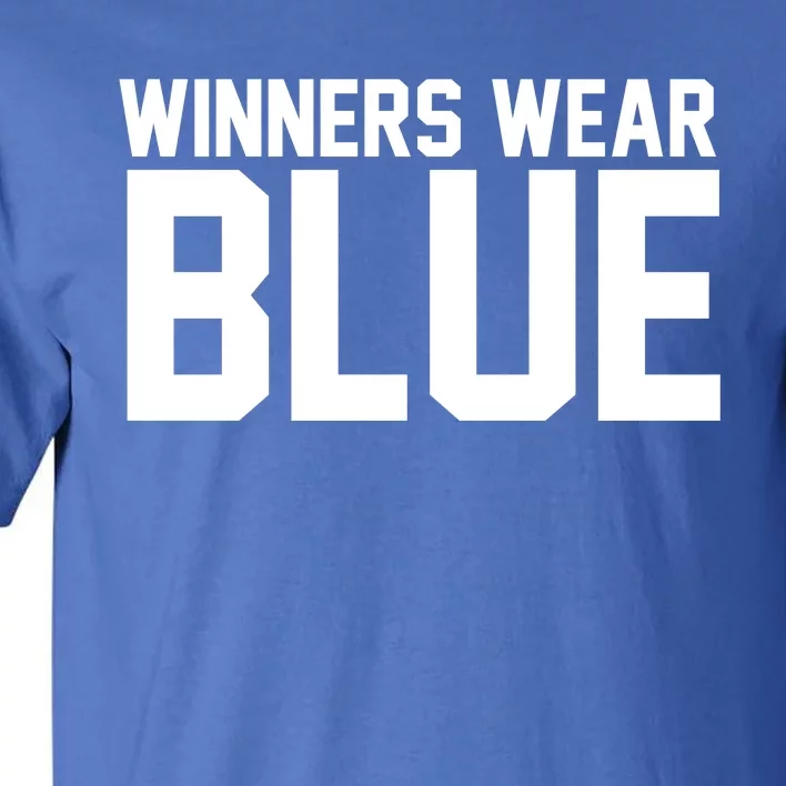 Winners Wear Blue Game Competition Tall T-Shirt