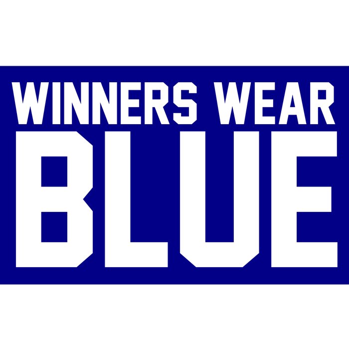 Winners Wear Blue Game Competition Bumper Sticker