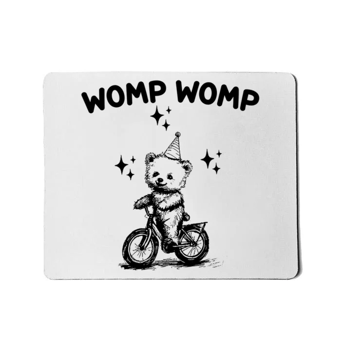 Womp Womp Bear Funny Retro Mousepad