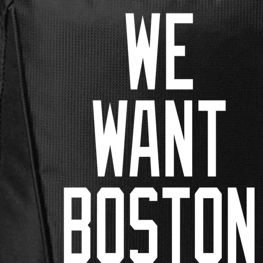 We Want Boston City Backpack