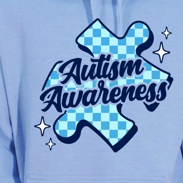 We Wear Blue For Autism Awareness Unisex Surf Hoodie