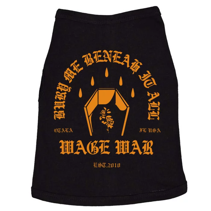 Wage War Bury Me Doggie Tank