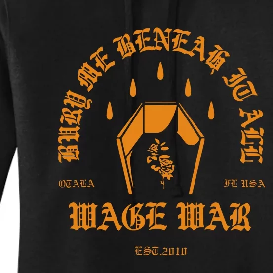 Wage War Bury Me Women's Pullover Hoodie