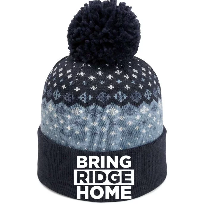 Wo Wo Bring Ridge Home The Baniff Cuffed Pom Beanie