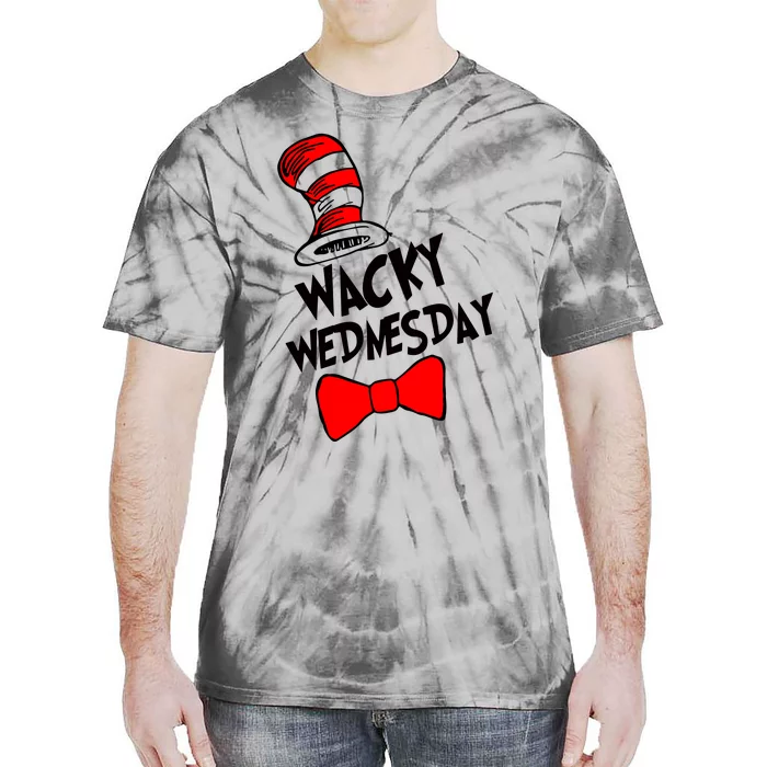 Wacky Wednesday Cat In Hat Tie-Dye T-Shirt