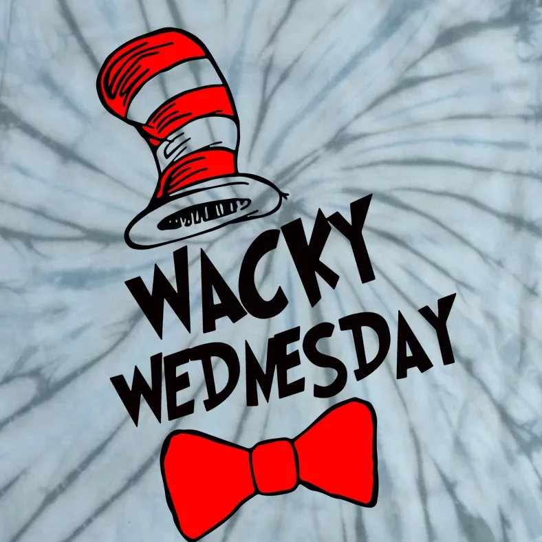 Wacky Wednesday Cat In Hat Tie-Dye T-Shirt