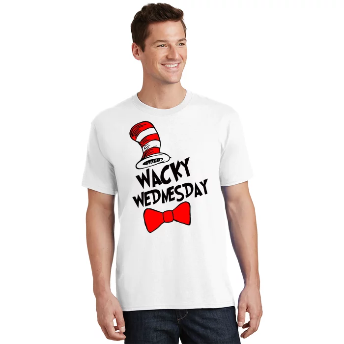 Wacky Wednesday Cat In Hat T-Shirt