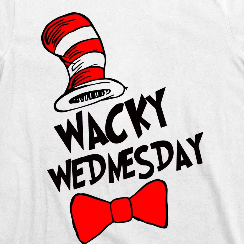 Wacky Wednesday Cat In Hat T-Shirt