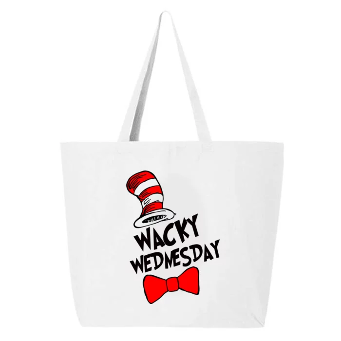 Wacky Wednesday Cat In Hat 25L Jumbo Tote