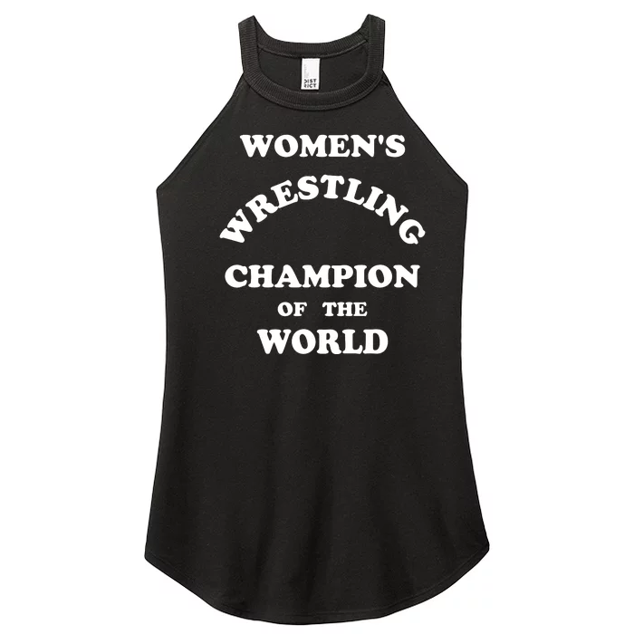 Women's Wrestling Champion Of The World Women’s Perfect Tri Rocker Tank