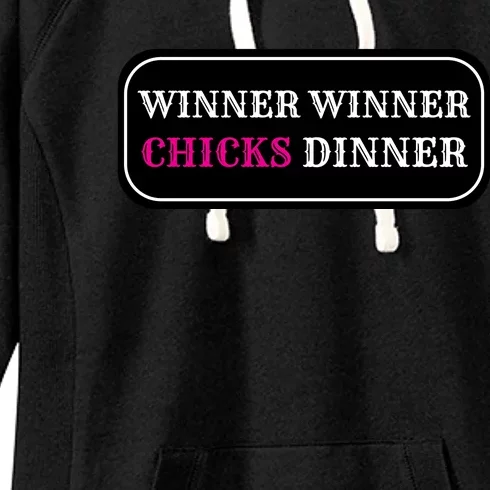 Winner Winner Chicks Dinner Women's Fleece Hoodie