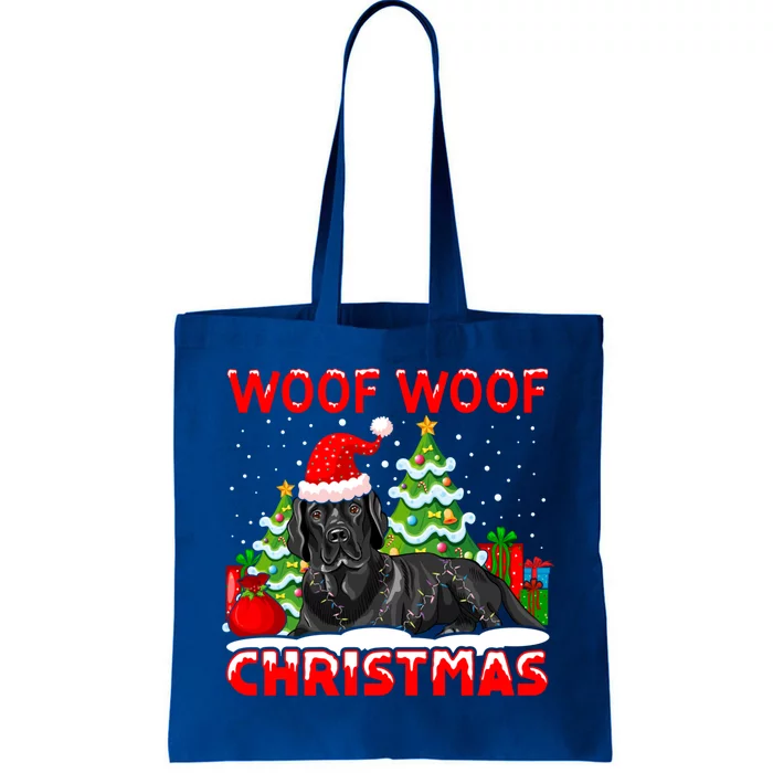 Woof Woof Christmas Cute Gift Tote Bag