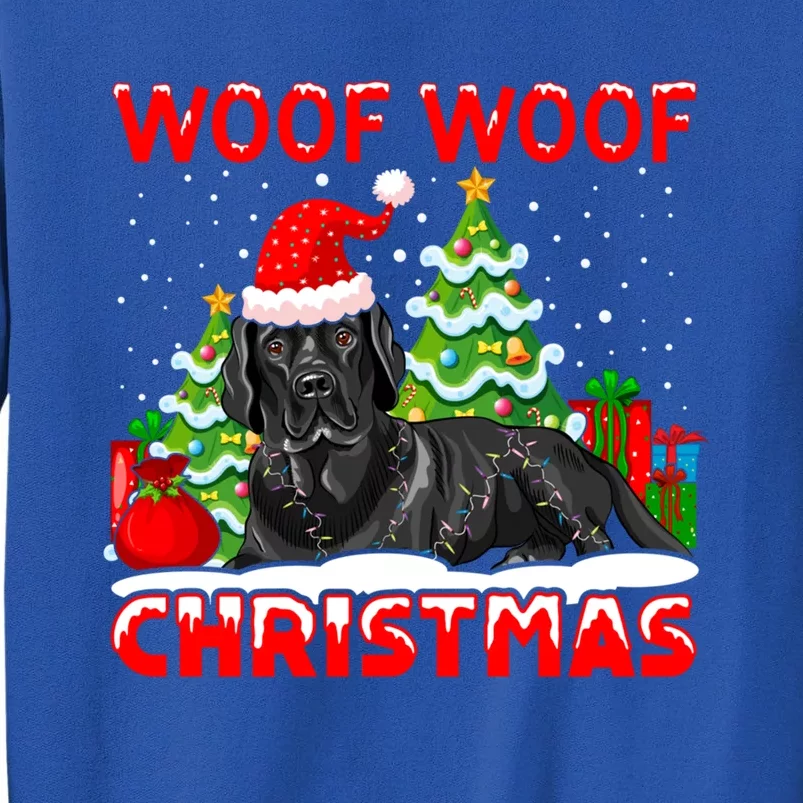 Woof Woof Christmas Cute Gift Tall Sweatshirt