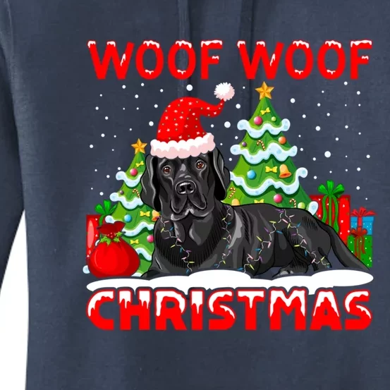 Woof Woof Christmas Cute Gift Women's Pullover Hoodie