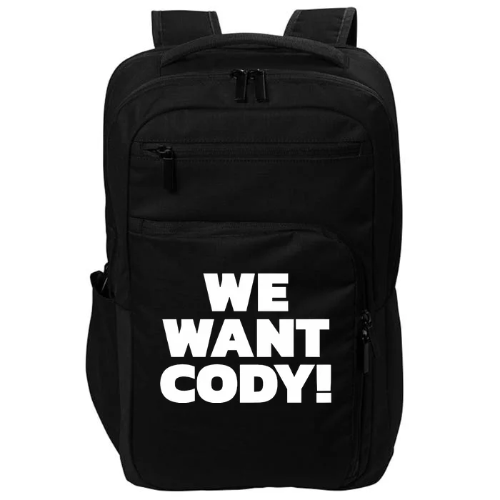 We Want Cody Impact Tech Backpack