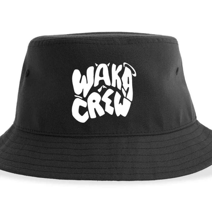 Waka Waka Crew Washed Powder Sustainable Bucket Hat