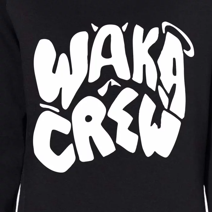 Waka Waka Crew Washed Powder Womens California Wash Sweatshirt