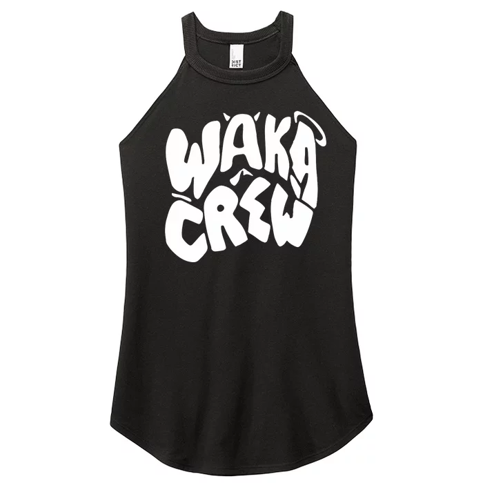 Waka Waka Crew Washed Powder Women’s Perfect Tri Rocker Tank