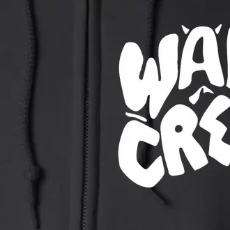 Waka Waka Crew Washed Powder Full Zip Hoodie