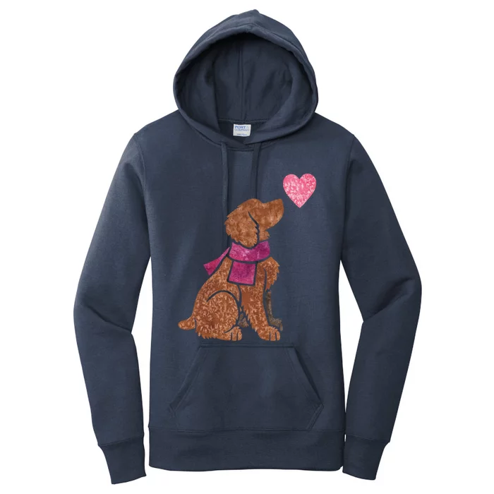 Watercolour Working Cocker Spaniel Women's Pullover Hoodie