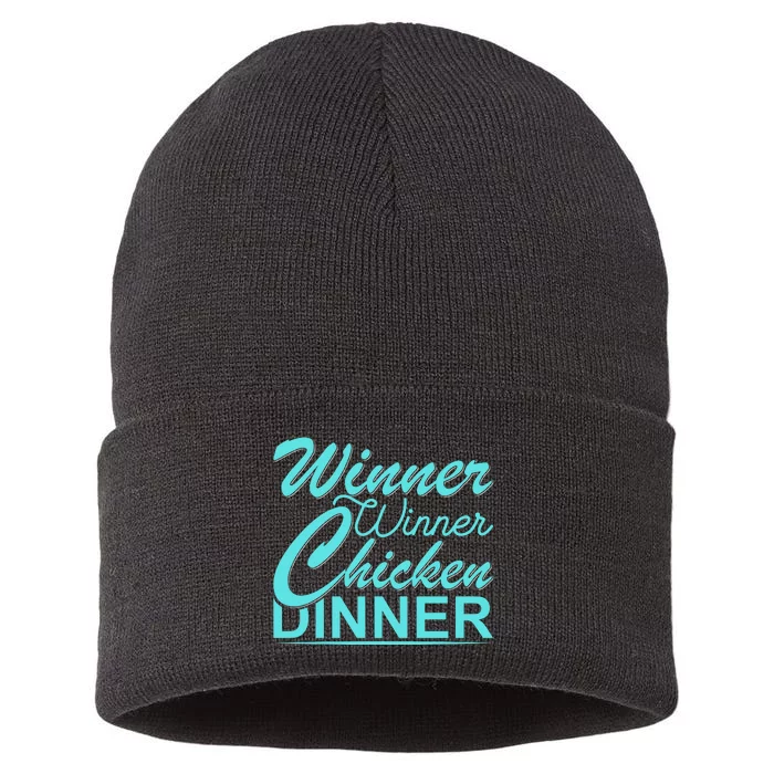 Winner Winner Chicken Dinner Sustainable Knit Beanie