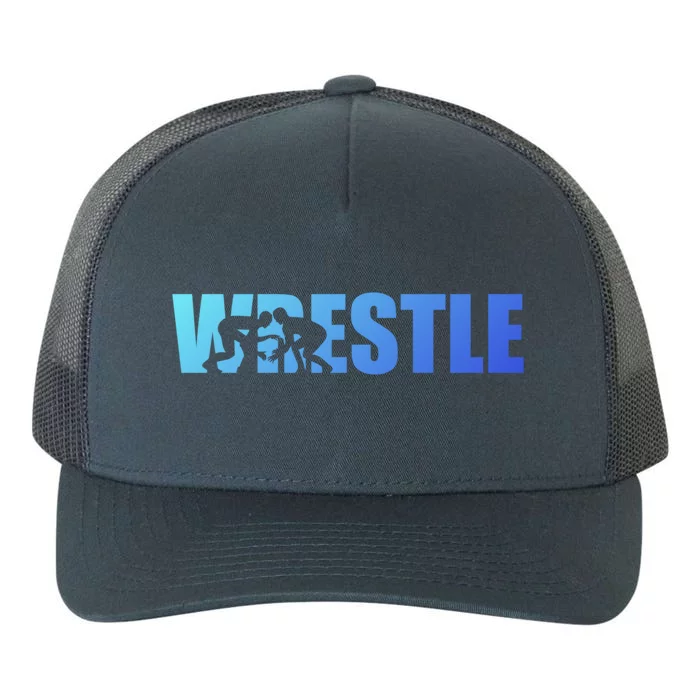 Wrestle Wrestling Cool Gift Yupoong Adult 5-Panel Trucker Hat